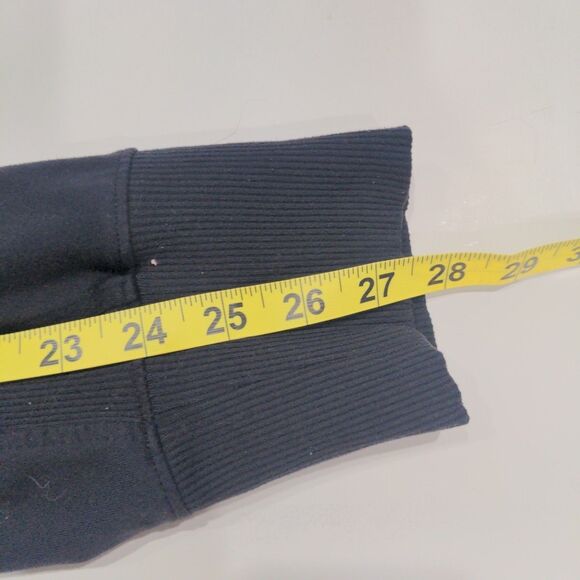 Athleta Womens Venice Jogger Size L Black Pockets Stretch Casual High Waisted - Picture 14 of 14